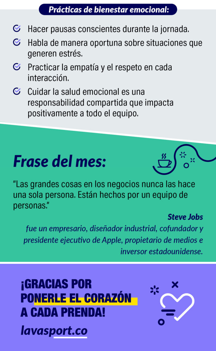 Adoptar rutinas saludables, mantener una comunicación abierta nos permite afrontar los retos diarios ...